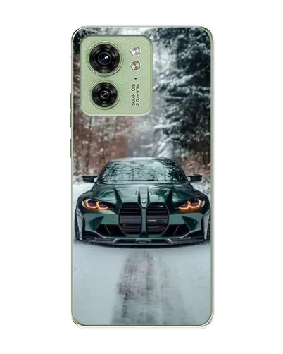 Чехол для Motorola Edge 40 с картинкой «BMW в зимнем лесу» Чехол для Motorola Edge 40 с картинкой «BMW в зимнем лесу»