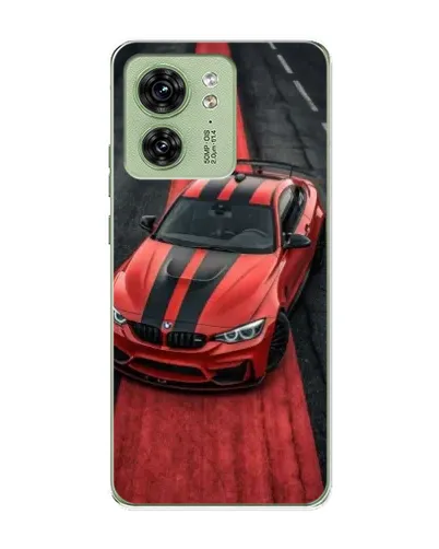 Чехол для Motorola Edge 40 с картинкой «BMW на красной дорожке» Чехол для Motorola Edge 40 с картинкой «BMW на красной дорожке»