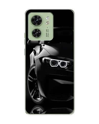 Чехол для Motorola Edge 40 с картинкой «Черная BMW — профиль» Чехол для Motorola Edge 40 с картинкой «Черная BMW — профиль»