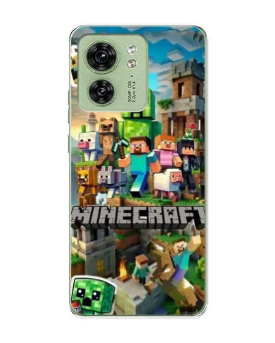 Чехол для Motorola Edge 40 с картинкой «Замок Minecraft» Чехол для Motorola Edge 40 с картинкой «Замок Minecraft»