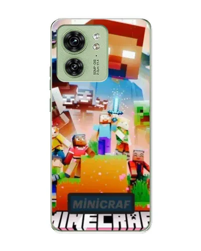 Чехол для Motorola Edge 40 с картинкой «Minecraft герои игры» Чехол для Motorola Edge 40 с картинкой «Minecraft герои игры»
