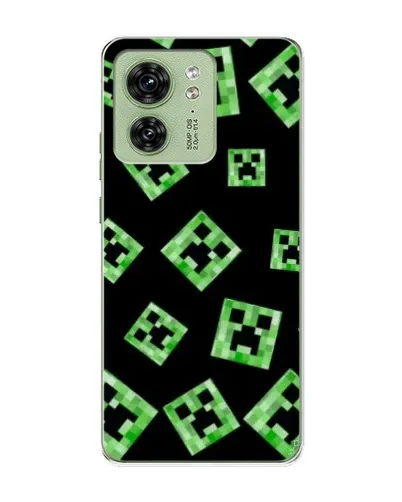 Чехол для Motorola Edge 40 с картинкой «Паттерн с криперами» Чехол для Motorola Edge 40 с картинкой «Паттерн с криперами»