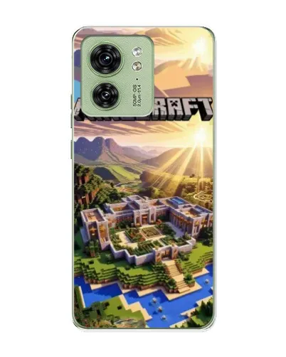 Чехол для Motorola Edge 40 с картинкой «Minecraft панорама» Чехол для Motorola Edge 40 с картинкой «Minecraft панорама»