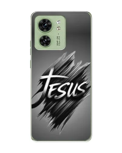 Чохол для Motorola Edge 40 з картинкою «Напис Jesus Graffiti»