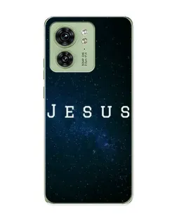 Чохол для Motorola Edge 40 з картинкою «Зоряне небо Jesus»