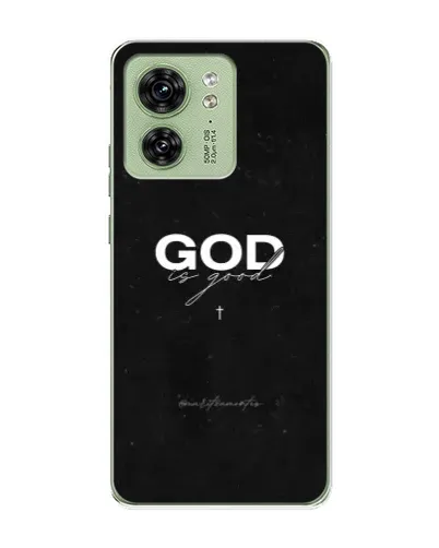 Чохол для Motorola Edge 40 з картинкою «GOD — Бог над усім»