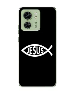 Чохол для Motorola Edge 40 з картинкою «Класичний Jesus»