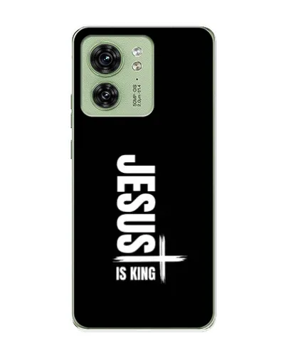 Чохол для Motorola Edge 40 з картинкою «Вертикаль віри Jesus»