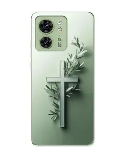 Чехол для Motorola Edge 40 с картинкой «Оливковая ветвь» Чехол для Motorola Edge 40 с картинкой «Оливковая ветвь»