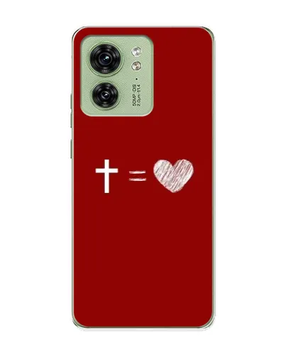 Чехол для Motorola Edge 40 с картинкой «Уравнение любви» Чехол для Motorola Edge 40 с картинкой «Уравнение любви»