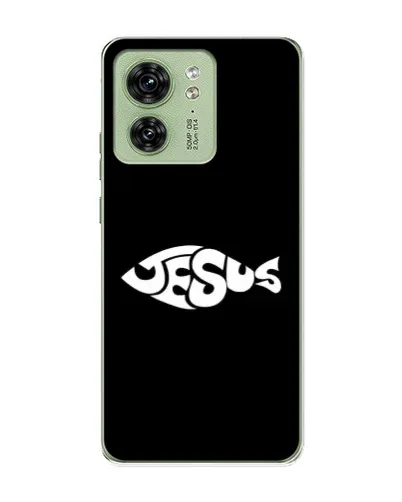 Чехол для Motorola Edge 40 с картинкой «Рыба Jesus» Чехол для Motorola Edge 40 с картинкой «Рыба Jesus»
