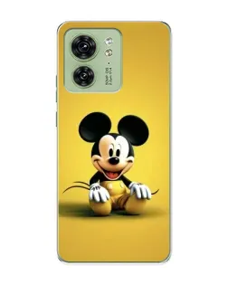 Чохол для Motorola Edge 40 з картинкою «Міккі на жовтому»