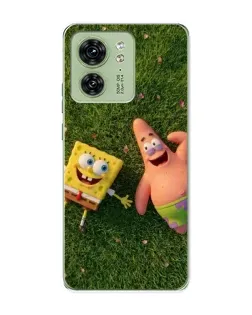 Чехол для Motorola Edge 40 с картинкой «Друзья на лужайке» Чехол для Motorola Edge 40 с картинкой «Друзья на лужайке»
