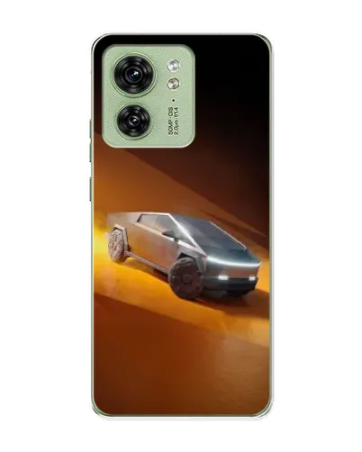 Чехол для Motorola Edge 40 с картинкой «Cybertruck в пустыне» Чехол для Motorola Edge 40 с картинкой «Cybertruck в пустыне»
