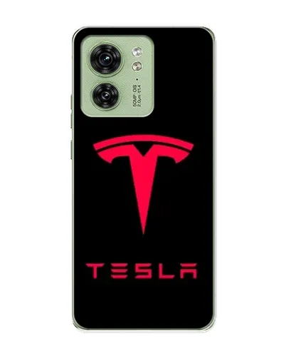 Чехол для Motorola Edge 40 с картинкой «Tesla Red Logo» Чехол для Motorola Edge 40 с картинкой «Tesla Red Logo»