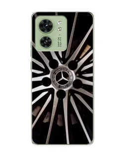 Чехол для Motorola Edge 40 с картинкой «Диск Mercedes»