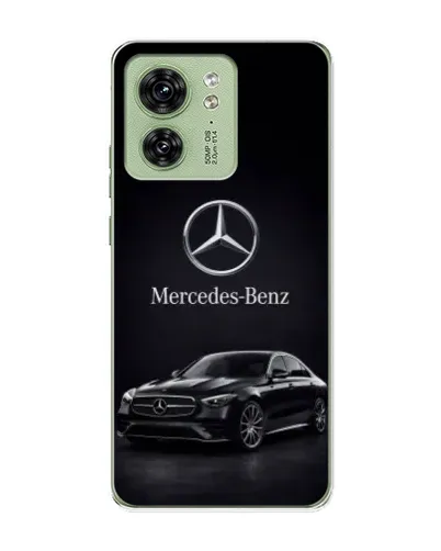 Чехол для Motorola Edge 40 с картинкой «Mercedes — решетка радиатора»