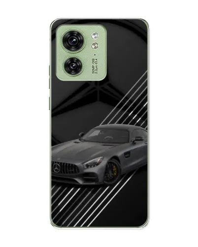 Чехол для Motorola Edge 40 с картинкой «Mercedes AMG — графика»