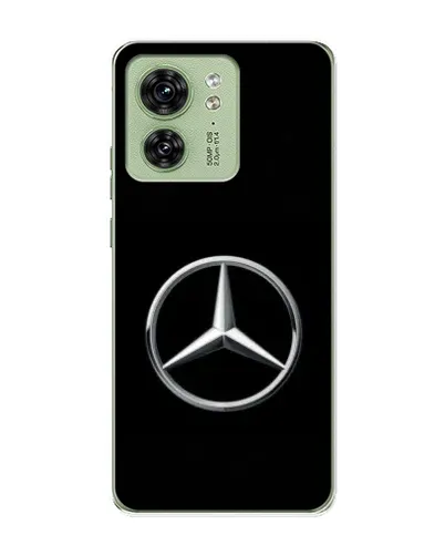 Чехол для Motorola Edge 40 с картинкой «Mercedes классический лого»