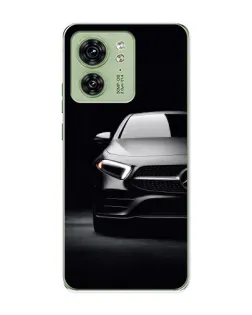 Чехол для Motorola Edge 40 с картинкой «Свет фар Mercedes»