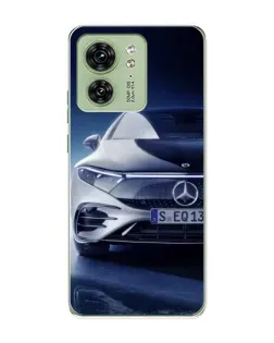 Чехол для Motorola Edge 40 с картинкой «Mercedes EQ — будущее»