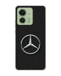 Чехол для Motorola Edge 40 с картинкой «Карбоновый Mercedes стиль» Чехол для Motorola Edge 40 с картинкой «Карбоновый Mercedes стиль»