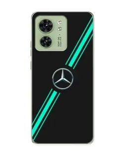 Чехол для Motorola Edge 40 с картинкой «Спортивные линии Mercedes» Чехол для Motorola Edge 40 с картинкой «Спортивные линии Mercedes»
