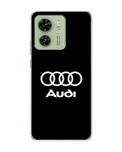 Чехол для Motorola Edge 40 с картинкой «Классическое лого Audi»