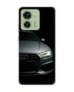 Чехол для Motorola Edge 40 с картинкой «Audi — детализация кузова»