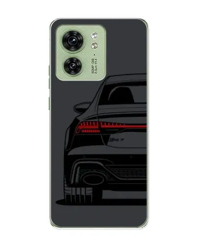 Чехол для Motorola Edge 40 с картинкой «Задняя часть Audi — арт»