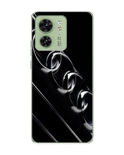 Чехол для Motorola Edge 40 с картинкой «Audi — абстрактные кольца»