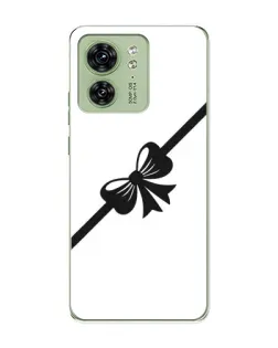 Чохол для Motorola Edge 40 з картинкою «Діагональний бант»