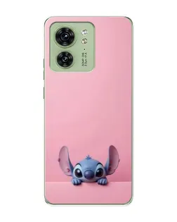 Чехол для Motorola Edge 40 с картинкой «Stitch выглядывает» Чехол для Motorola Edge 40 с картинкой «Stitch выглядывает»