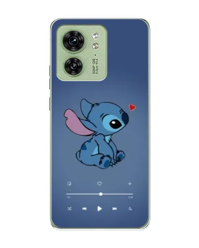 Чехол для Motorola Edge 40 с картинкой «Музыкальный Stitch»