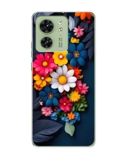 Чохол для Motorola Edge 40 з картинкою «Квіткова феєрія»
