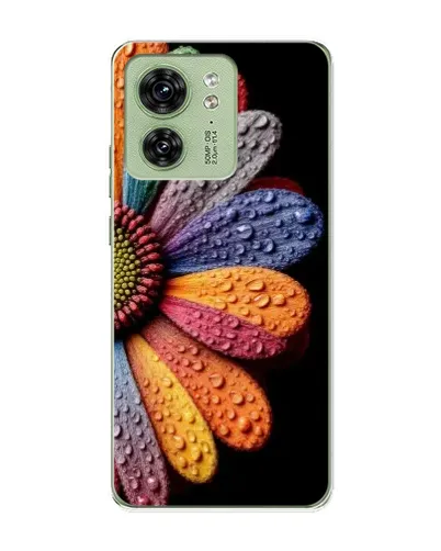 Чохол для Motorola Edge 40 з картинкою «Райдужна квітка» Чохол для Motorola Edge 40 з картинкою «Райдужна квітка»