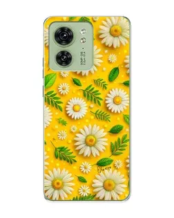 Чохол для Motorola Edge 40 з картинкою «Ромашкове сонце»