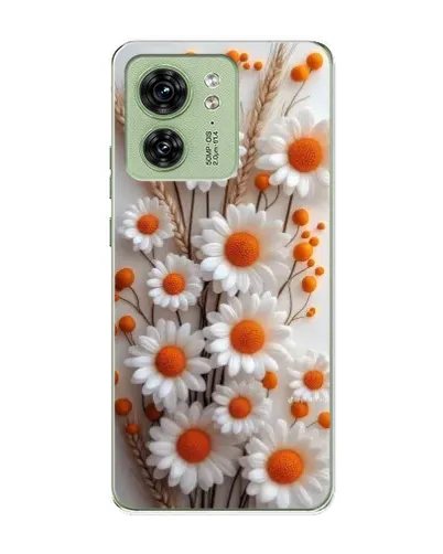 Чохол для Motorola Edge 40 з картинкою «Білі сухоцвіти» Чохол для Motorola Edge 40 з картинкою «Білі сухоцвіти»