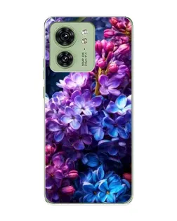 Чохол для Motorola Edge 40 з картинкою «Бузковий цвіт»