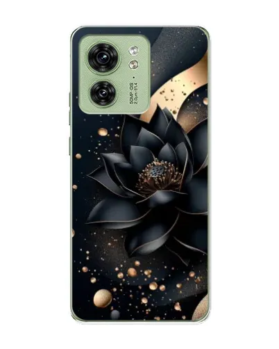 Чохол для Motorola Edge 40 з картинкою «Чорний лотос» Чохол для Motorola Edge 40 з картинкою «Чорний лотос»
