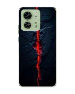Чехол для Motorola Edge 40 с картинкой «Kрасная лавовая трещина» Чехол для Motorola Edge 40 с картинкой «Kрасная лавовая трещина»