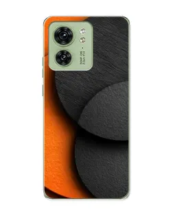 Чехол для Motorola Edge 40 с картинкой «Геометрия оранжевых кругов» Чехол для Motorola Edge 40 с картинкой «Геометрия оранжевых кругов»