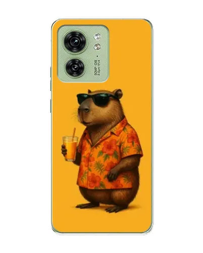 Чехол для Motorola Edge 40 с картинкой «Капибара на отдыхе» Чехол для Motorola Edge 40 с картинкой «Капибара на отдыхе»