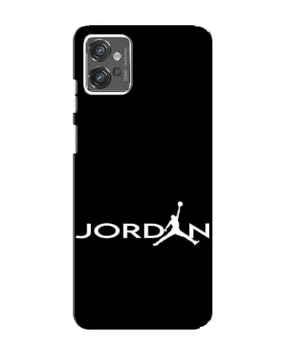 Чехол для Motorola MOTO G32 с картинкой «Jordan White Logo» Чехол для Motorola MOTO G32 с картинкой «Jordan White Logo»