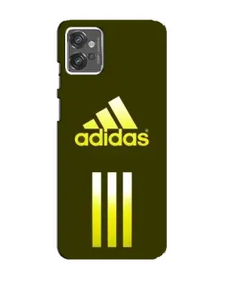 Чехол для Motorola MOTO G32 с картинкой «Оливковый градиент Adidas»