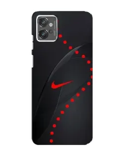 Чехол для Motorola MOTO G32 с картинкой «Абстрактный дизайн Nike»