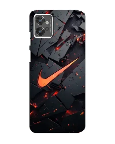 Чехол для Motorola MOTO G32 с картинкой «Nike — эффект разломов» Чехол для Motorola MOTO G32 с картинкой «Nike — эффект разломов»