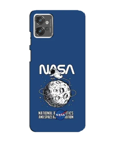 Чехол для Motorola MOTO G32 с картинкой «NASA — лунная миссия» Чехол для Motorola MOTO G32 с картинкой «NASA — лунная миссия»