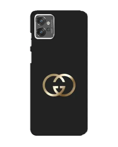 Чехол для Motorola MOTO G32 с картинкой «Минимализм Gucci»