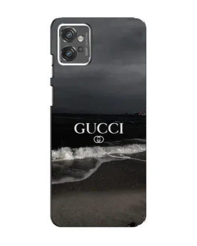 Чехол для Motorola MOTO G32 с картинкой «Gucci — морской прибой»